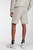 Bermuda loungewear con estampado en frente inferior