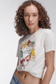 Camiseta manga corta de Blancanieves y los siete enanitos.
