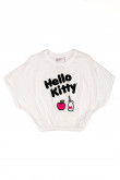 Camiseta manga corta, estampado de Hello Kitty
