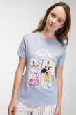 Camiseta manga corta de Alicia en el país de las maravillas