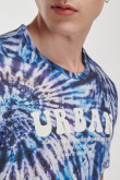 Camiseta manga corta estampada