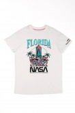 Camiseta manga corta, estampada de NASA