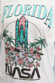 Camiseta manga corta, estampada de NASA