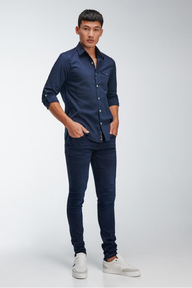 Camisa unicolor