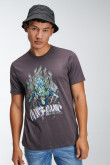Camiseta manga corta, estampado de Hades.