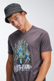 Camiseta manga corta, estampado de Hades.