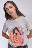 Camiseta, estampado de la princesa Mulan