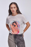 Camiseta, estampado de la princesa Mulan