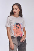 Camiseta, estampado de la princesa Mulan