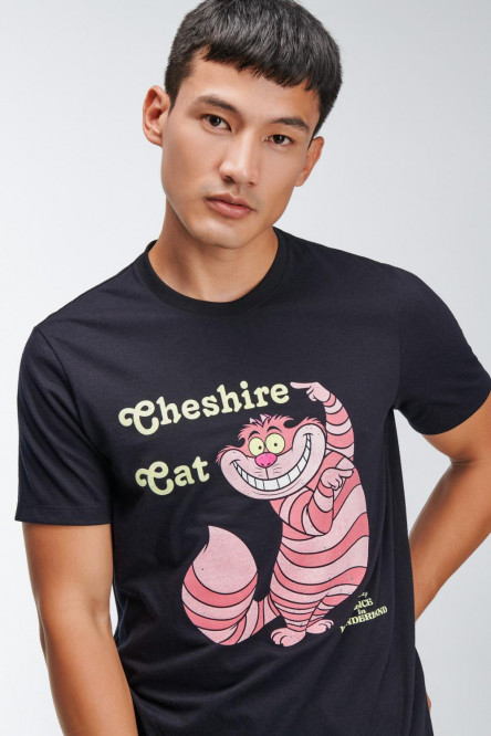 Camiseta manga corta, estampado de Alicia en el país de las maravillas, Disney