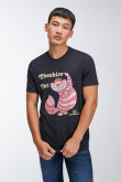 Camiseta manga corta, estampado de Alicia en el país de las maravillas, Disney