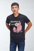 Camiseta manga corta, estampado de Alicia en el país de las maravillas, Disney