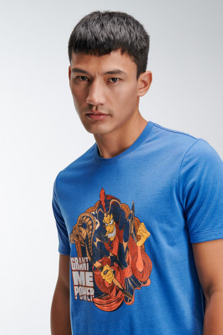 Camiseta manga corta, estampado de Jafar