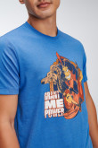 Camiseta manga corta, estampado de Jafar