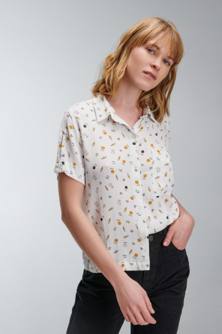 BLUSA ESTAMPADA