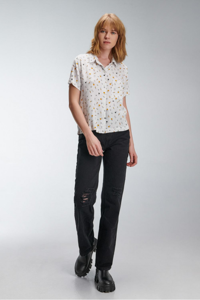 BLUSA ESTAMPADA