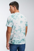 Camiseta manga corta con estampado.
