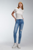 Jean Jegging tiro alto
