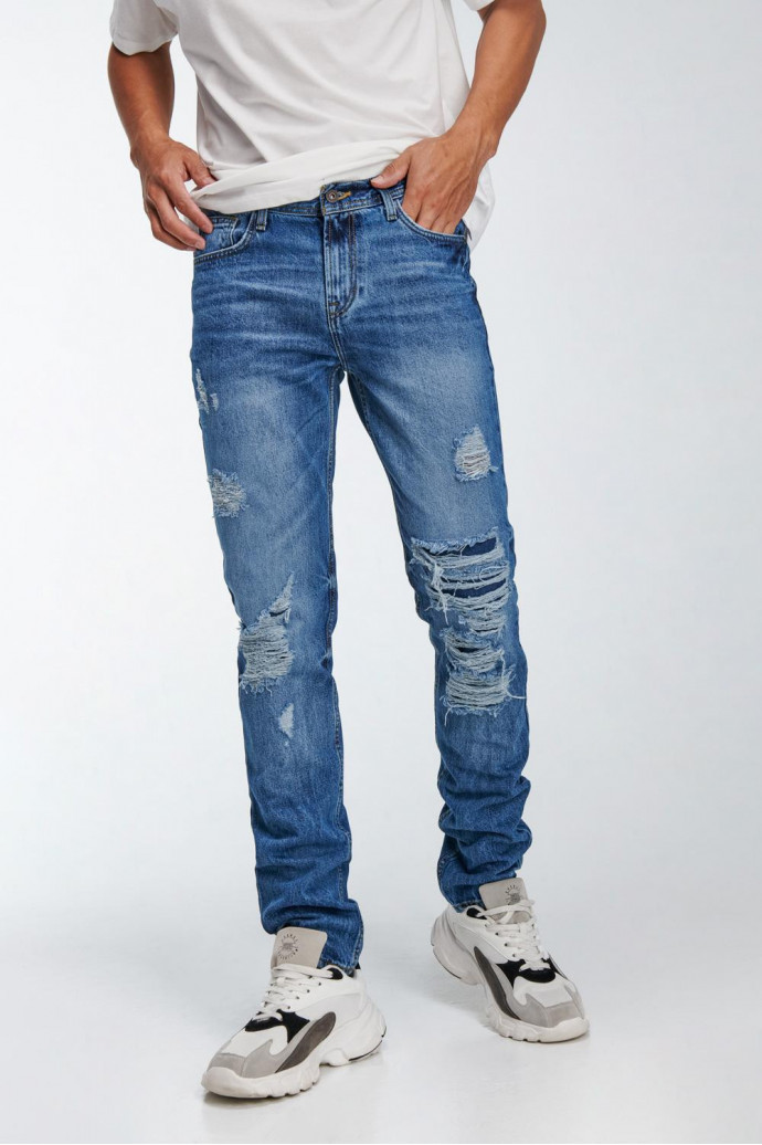 Jean Skinny con bordado