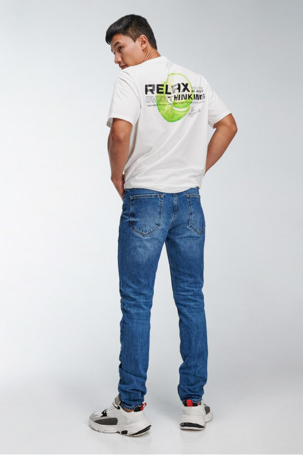 Jean Skinny con bordado