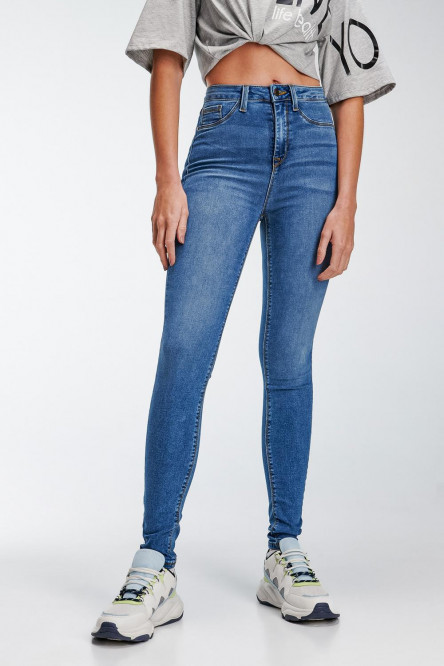 Jean jegging super alto
