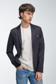 Blazer unicolor