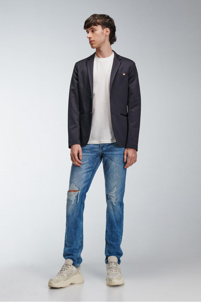 Blazer unicolor
