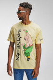 Camiseta, estampada de Dragon Ball Z.
