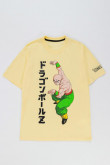 Camiseta, estampada de Dragon Ball Z.