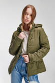 Chaqueta acolchada con capota