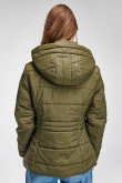 Chaqueta acolchada con capota