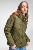 Chaqueta acolchada con capota