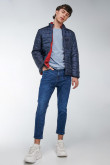 Chaqueta acolchada doble faz