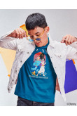 Camiseta manga corta, estampado de Aladdin