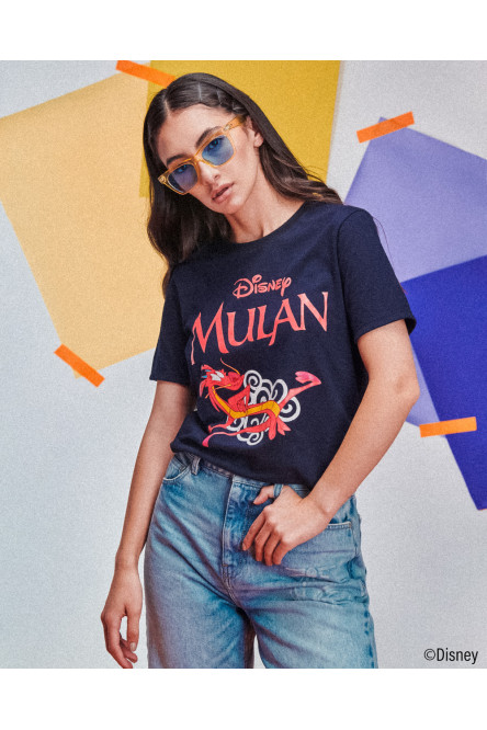 Camiseta, estampado de Mushu, Mulan