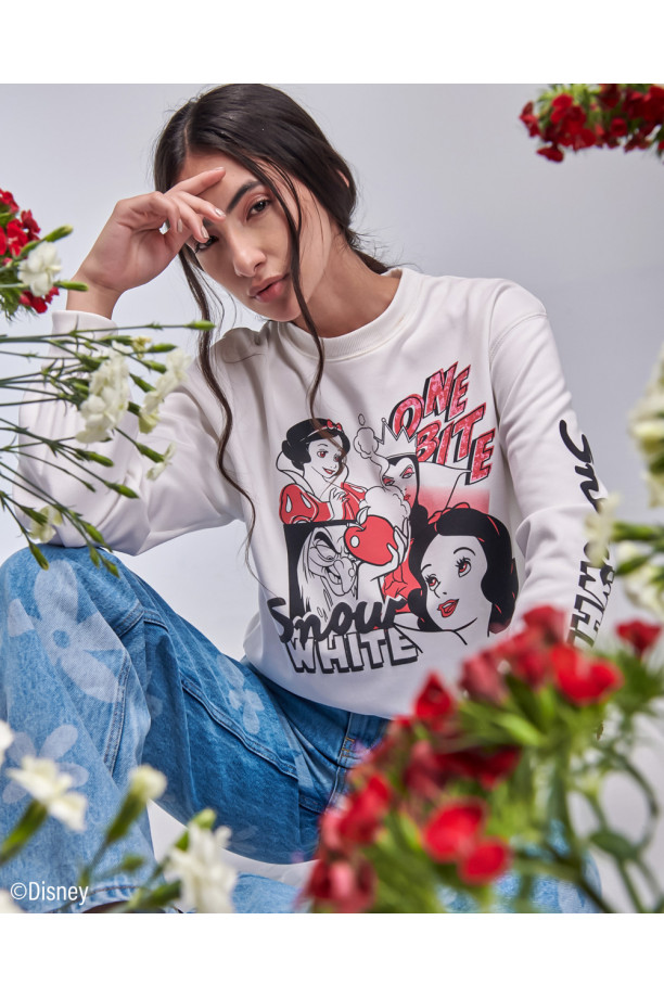 Buzo, estampado de Princesa Blancanieves.