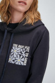 Buzo con capota estampado
