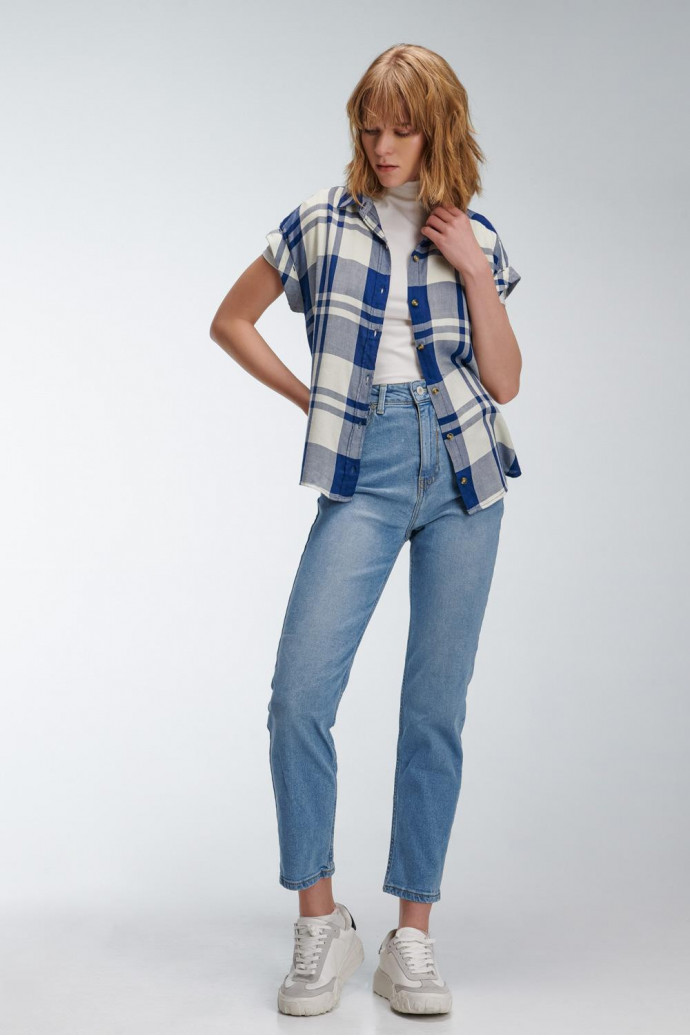 BLUSA A CUADROS