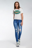 Jean jegging super alto