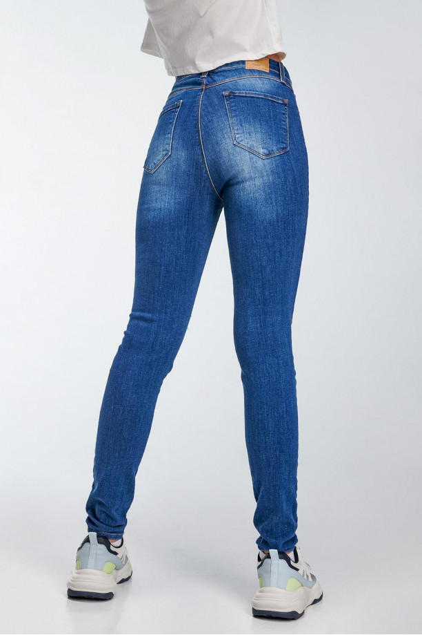 Jean jegging super alto