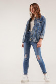 Jean jegging super alto