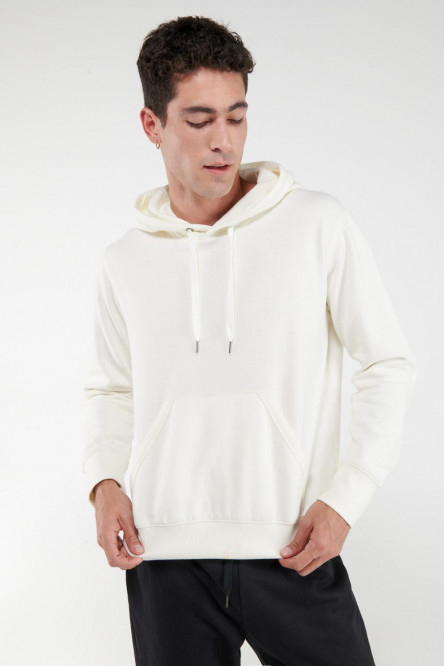 Buzo capota estampado