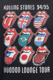 Camiseta manga corta, estampado de Rolling Stones