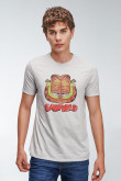 Camiseta manga corta, estampada de Garfield.