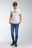 Camiseta manga corta, estampada en frente de Pacman.