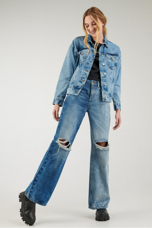 Chaqueta Jean Snoopy