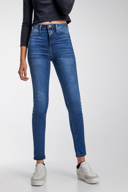 Jean jegging super alto