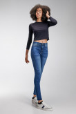 Jean jegging super alto