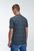 Camiseta manga corta estampada