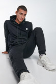 Jogger con bolsillos, estampado